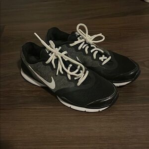 Nike Black and White Athletic Shoes